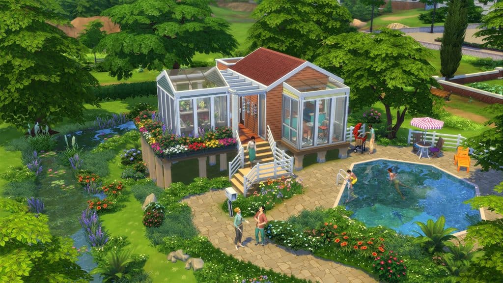 Die Sims 4 Landhaus Leben download frei pc