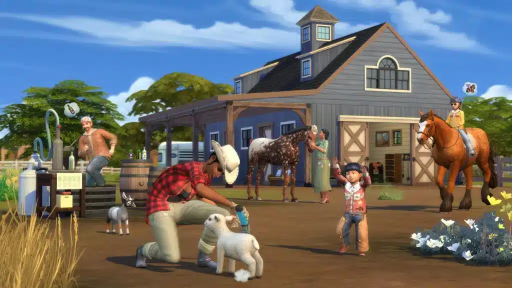 Die Sims 4 Pferderanch Download